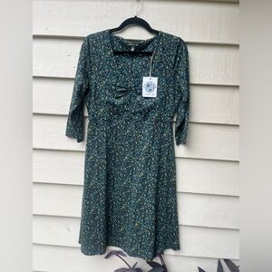 Toad & Co Rosalinda dress Big Sky Vine print